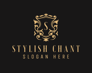 Stylish Floral Boutique logo design