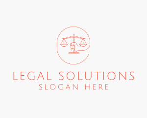 Minimalist Law Scale  logo
