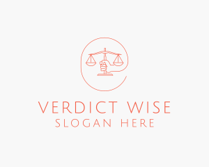 Minimalist Law Scale  logo