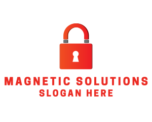 Magnet Lock Security logo