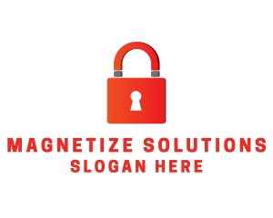 Magnet Lock Security logo