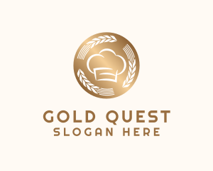 Gold Chef Medal logo design