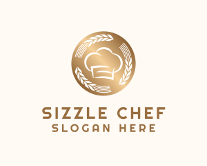 Gold Chef Medal logo design