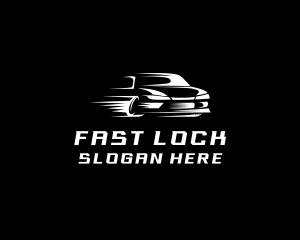 Fast Auto Sports Car logo design