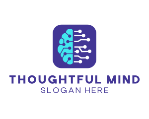 Brain Circuit Technology logo design