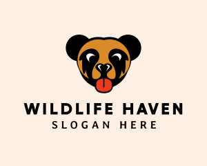 Bear Wildlife Zoo logo design