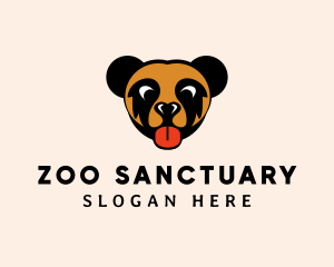 Bear Wildlife Zoo logo design