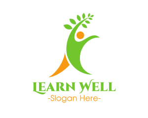 Wellness Meditation Yoga logo design