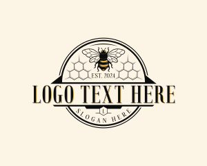 Bumblebee Apiary Bee Logo