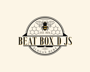 Natural Beehive Bee logo