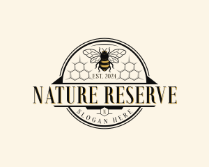 Bumblebee Apiary Bee logo design