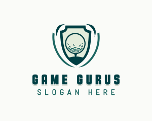 Golf Competition Shield logo