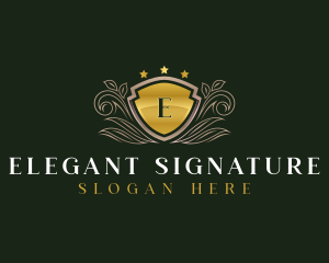 Elegant Royalty Crest logo design