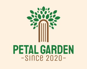 Tree Garden Door logo design