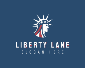 United States Lady Liberty logo design