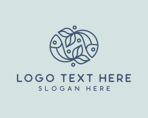 Aquatic Fish Seafood logo