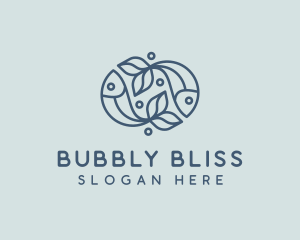 Aquatic Fish Seafood logo design