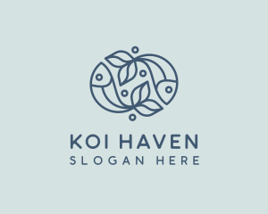 Aquatic Fish Seafood logo design