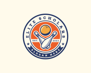 Bowling Championship League logo design