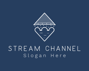 Stream Road Bridge logo design