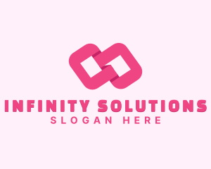 Creative Infinity Chain logo design