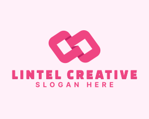 Creative Infinity Chain logo design