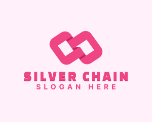 Creative Infinity Chain logo design