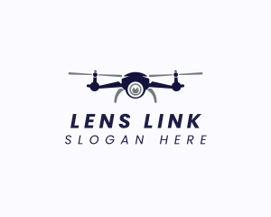 Drone Camera Propeller logo design