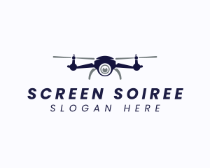 Drone Camera Propeller logo design