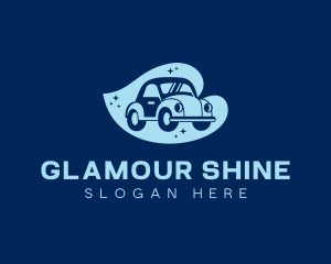 Automobile Car Wash Cleaning logo design