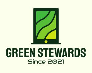 Green Tablet Tech  logo design