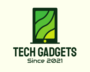 Green Tablet Tech  logo design