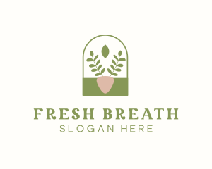 Organic Plant Gardening logo design