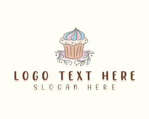 Sweet Dessert Cupcake  logo