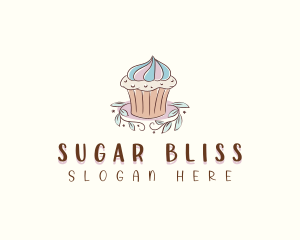 Sweet Dessert Cupcake  logo