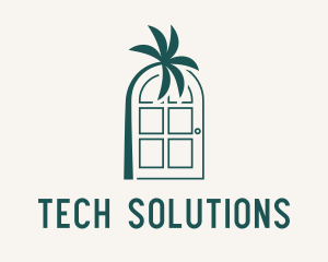 Palm Tree Door logo