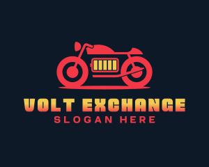 Battery Motorcycle Vehicle logo