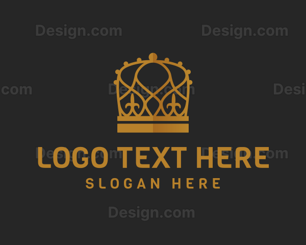 Gold Coronet Crown Logo