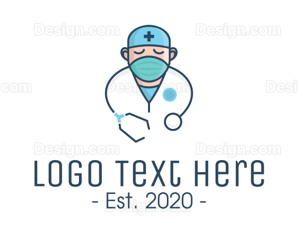 Medical Doctor Nurse Logo
