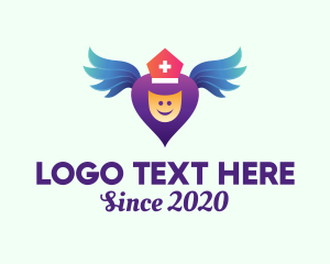 Medical Healthcare Angel logo