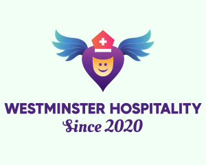 Medical Healthcare Angel logo design