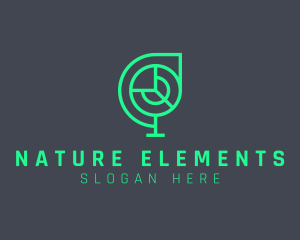 Nature Globe Radar  logo design