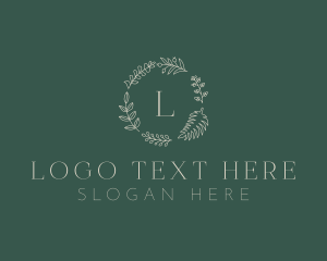 Organic Leaf Foliage logo