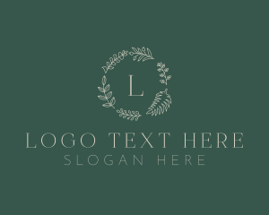 Organic Leaf Foliage Logo