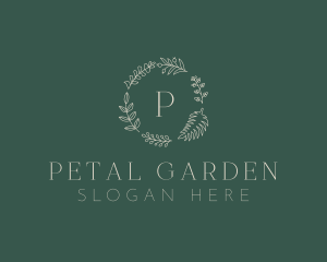 Organic Leaf Foliage logo design