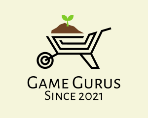 Sprout Gardening Wheelbarrow  logo
