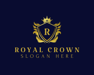 Premium Shield Crown logo