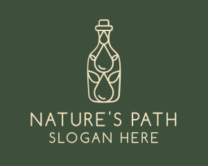 Naturopath Oil Bottle  logo