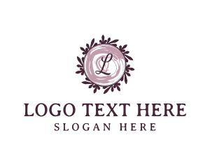 Wedding Event Wreath logo