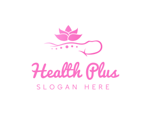 Lotus Body Spa logo design